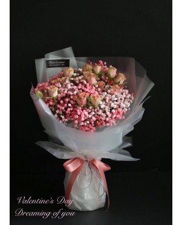 VD20,04情人節限定鮮花花束